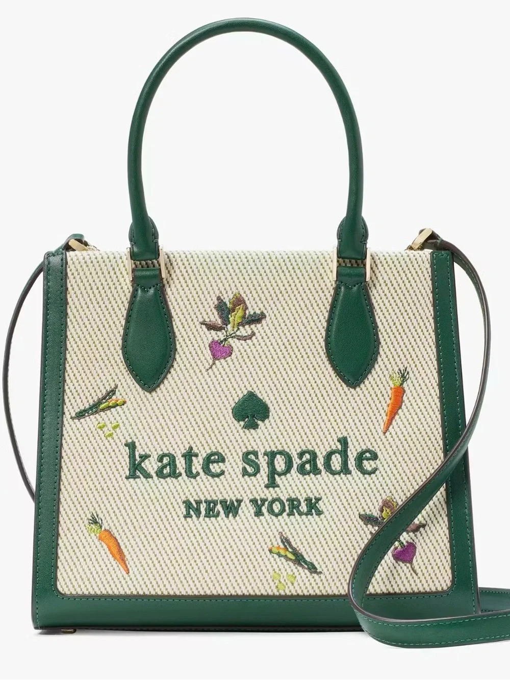 KATE SPADE Ellie Harvest Embroidered Small Tote